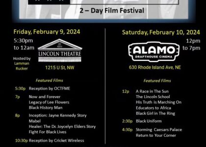 Selections announced for the 2024 Black History Film Festival.  Please join u…