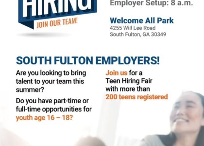 South Fulton Employers! Are you looking to bring talent to your team this sum…