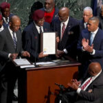 Atlanta City Council proudly commemorates the historic contributions of the U.S. Army 555th Parachute Infantry, famously known as the "Triple Nickles." During World War II, this courageous airborne unit was pivotal in "Operation Firefly," bravely tackling fires ignited by Japanese bombs on the U.S. West Coast. Their unparalleled dedication not only safeguarded lives and landscapes but also set the stage for a transformative era, paving the way for the desegregation of U.S. Army combat units post-war. This honor acknowledges their valor and the lasting impact of their service on military integration and civil rights. Join in celebrating their legacy and learn more about their fascinating history and contributions. Follow updates for future events and tributes. #TripleNickles #MilitaryHistory #AtlantaHonors #WWII #OperationFirefly #Desegregation #ArmyLegacy #HeroicService #HistoricMoment #PioneersOfChange