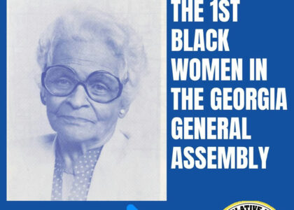 Grace Towns Hamilton was the first woman in the Georgia State Assembly, and made history through her tireless dedication to education and advocacy. Her pioneering efforts blazed a trail for future generations, leaving an indelible impact on our lives.